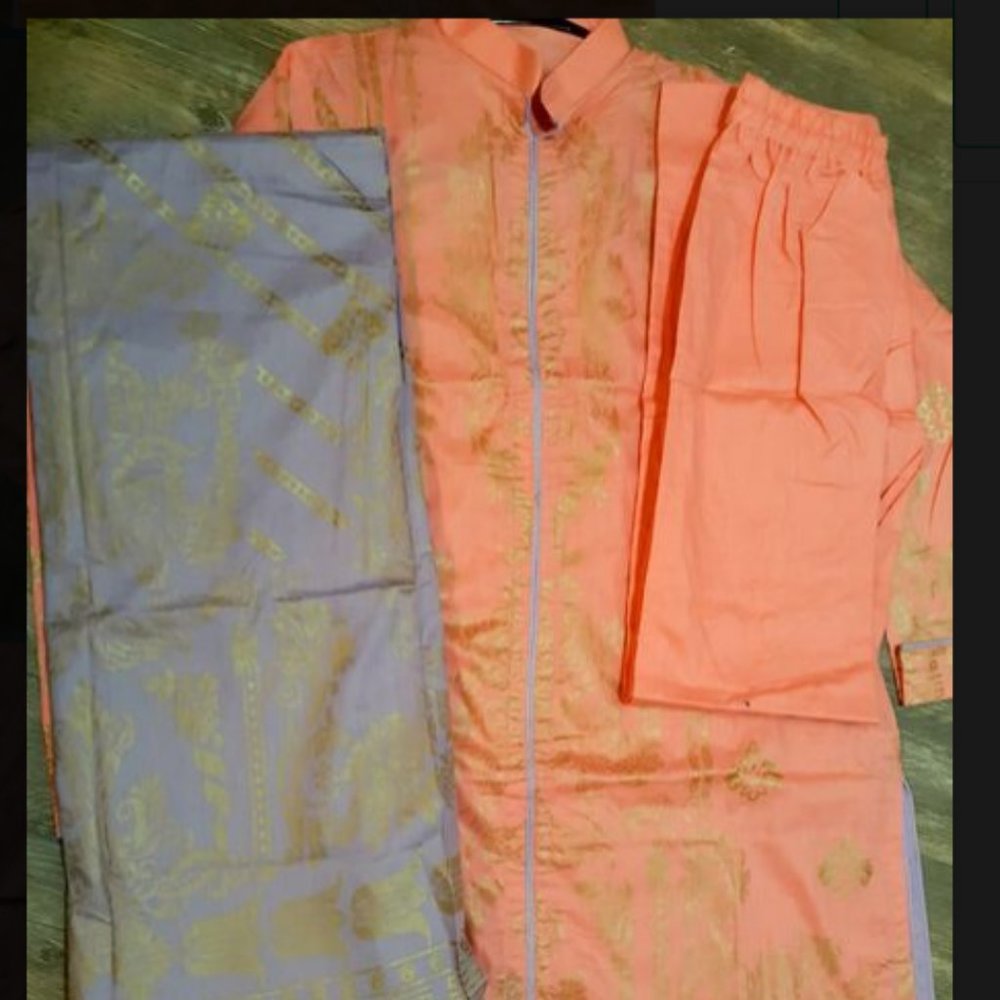 3pcs pakistani designer banarsi suits